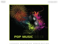 VISUEL COUV POP MUSIC 2013